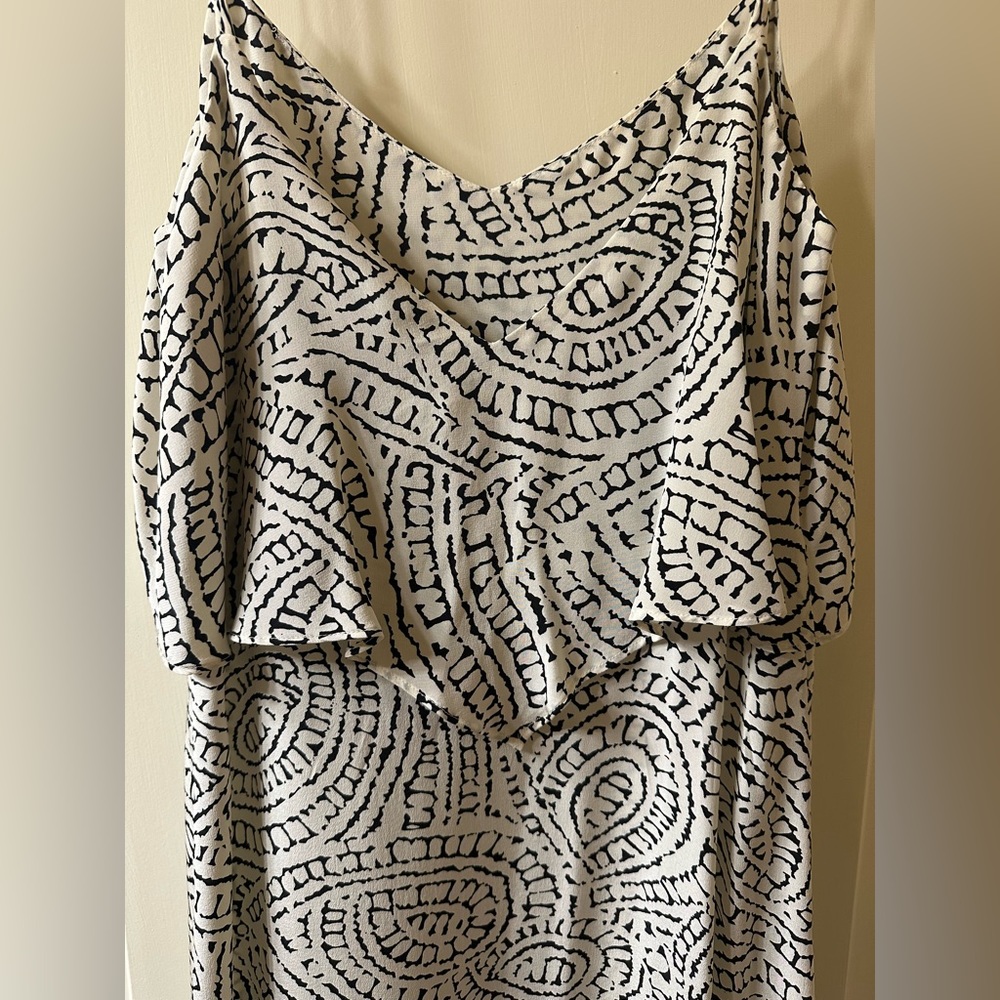 Intermix High Low 100% silk dress Size Small
